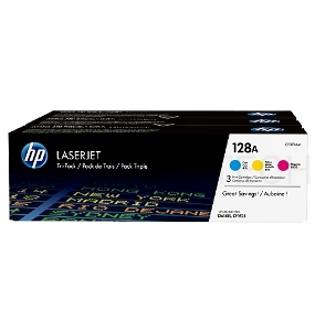 Тонер-картридж комплект HP CF371AM голубой/пурпурный/желтый для LaserJet PRO CP1525N/CP1525NW (3 х 1300)
