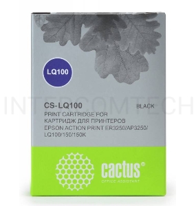 Картридж ленточный Cactus CS-LQ100 черный для Epson LQ-100/ActionPrinter(AP)-3250 2000000 signs