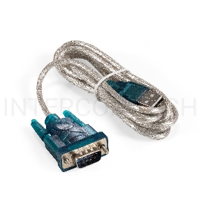 Кабель-адаптер USB 2.0-RS232 ExeGate EX-UAS-1.8 (Am/DB9M, 1,8м, крепеж разъема - винты)