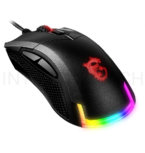 Мышь MSI Clutch GM50 черный оптическая (7200dpi) USB2.0