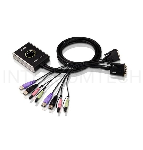 Переключатель ATEN CS682(-AT) 2-х-портовый USB 2.0 DVI KVM KVM-переключатель