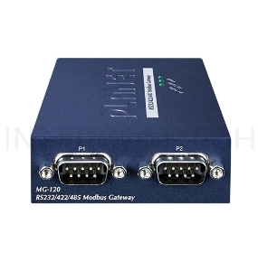 Шлюз PLANET 2-Port RS232/422/485 Modbus Gateway (1-Port 10/100BASE-TX, -10 to 60 C, Modbus RTU/ASCII, Master/Slave)
