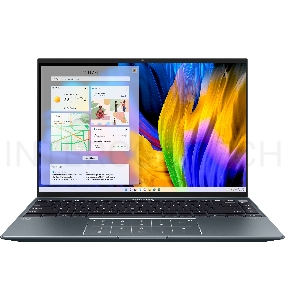 Ноутбук ASUS ZenBook UX5401ZA-KN205X ([90NB0WM1-M00AV0] Pine Grey Touch 14