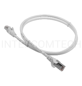 Патч-корд Lanmaster LAN-PC45/S5E-3.0-WH вилка RJ-45-вилка RJ-45 кат.5е 3м белый LSZH