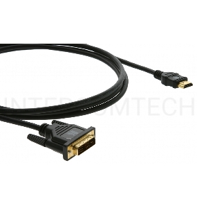 Кабель   Kramer C-HM/DM-3 HDMI-DVI (Вилка - Вилка), 0,9 м