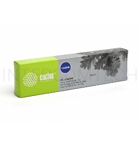 Картридж матричный Cactus CS-LQ630 для Epson LQ630K/635K/730K, ресурс 1 600 000 зн, black