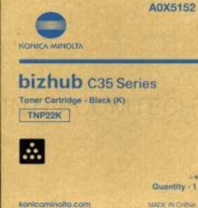 Тонер-картридж Konica-Minolta bizhub C35/C35P черный TNP-22K