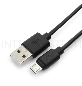 Кабель USB 2.0 Pro Гарнизон GCC-mUSB2-AMBM-0.3M, AM/microBM 5P, 0.3м, пакет