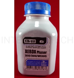 Тонер XEROX Phaser 3040/3010/WC 3045 (фл, 45г) B&W Standart фас России