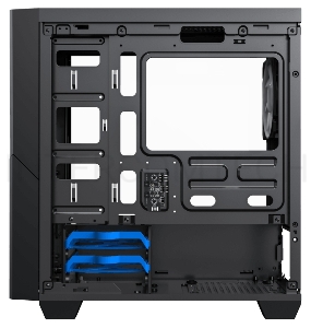 Корпус GameMax Cyclops BG без БП (Midi Tower, ATX, Черно-серый., 1*USB2.0 + 1*USB3.0, 2*120мм)