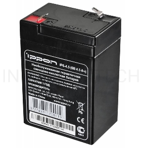 Батарея Ippon IP6-4.5 (6V 4.5Ah)
