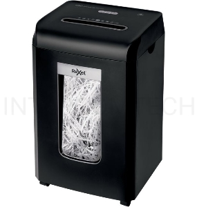 Шредер Rexel Promax QS 18/38 S EU черный (секр.Р-2)/ленты/18лист./38лтр./скрепки/скобы/пл.карты