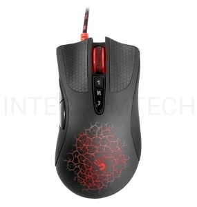 Мышь A4Tech Bloody AL90 Blazing черный лазерная (8200dpi) USB2.0 игровая (7but)