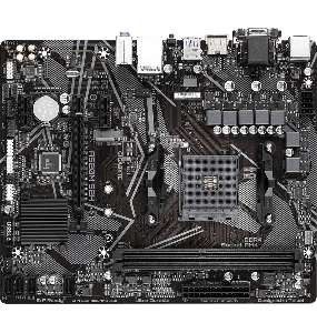 Материнская плата Gigabyte A520M S2H Soc-AM4 AMD A520 2xDDR4 mATX AC`97 8ch(7.1) GbLAN RAID+VGA+DVI+HDMI