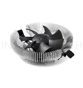 Кулер PCCooler E80 S775/1150/51/55/56/AM2/2+/AM3/FM1/2/754/939 (72 шт/кор, TDP 65W, вент-р 80мм, 2200RPM, 22dBa) Retail Color Box