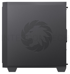 Корпус GameMax M61 без БП (Midi Tower, ATX, Черный, 1*USB3.0 + 1*Type-C, 1*120мм)