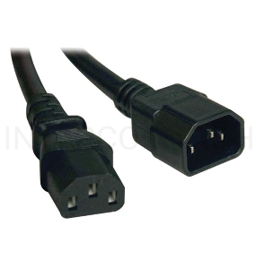 Кабель электропитания ITK PDU 3х1,5 2М с разъёмами С13-C14 Кабель электропитания PDU 3х1,5 2М с разъёмами С13-C14