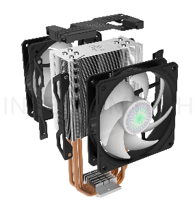 Кулер для процессора Cooler Master CPU Cooler Hyper 212 LED Turbo ARGB, 650-1800 RPM, 160W, Full Socket Support