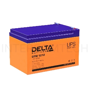 Батарея Delta DTM 1212 (12V, 12Ah)