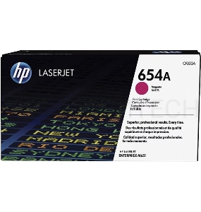 Тонер Картридж HP 654A CF333A пурпурный для HP CLJ Ent M651n/M651dn/M651xh/M680dn/M680f (15000стр.)