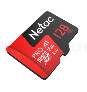 Флеш карта MicroSD card Netac P500 Extreme Pro 128GB, retail version w/o SD adapter