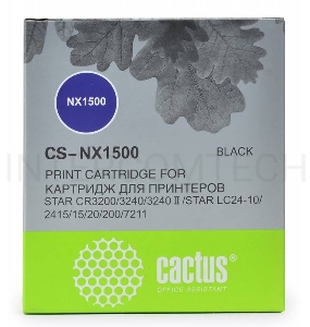 Картридж матричный Cactus CS-NX1500 для Star NX-1500/24xx/LC-8211