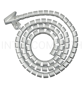 Кабельный органайзер Buro BHP CG252S Spiral Hose 25x2000mm Silver