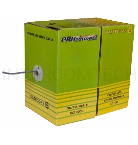 Кабель Proconnect (01-0047-3) Кабель UTP CAT6 4 пары (305м) 0.57 мм CCA 