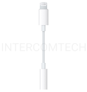Переходник Apple для iPhone 7/7 Plus, Jack 3.5mm (m) - Lightning, белый MMX62ZM/A