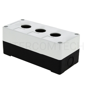 Корпус КП 103 3 кнопки белый EKF cpb-103-w