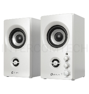 Колонки Oklick OK-164 2.0 белый 30Вт