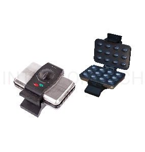 Вафельница WILLMARK WM-105W (1000Вт,форма орешница, терморег., антиприг.покр., инд. готовности)