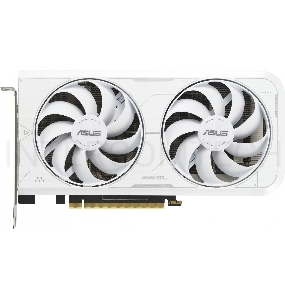 Видеокарта ASUS DUAL-RTX3060TI-O8GD6X-WHITE 8192Mb 256 GDDR6X 1710/19000 HDMIx1 DPx3 HDCP Ret