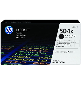 Тонер-картридж HP CE250XD черный двойная упаковка для CLJ CP3525, CM3530 2 х 10 500 стр.