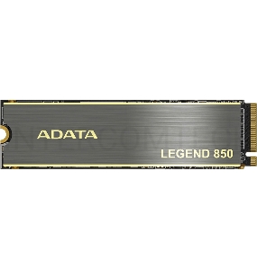 Твердотельный накопитель SSD M.2 2280 2TB ADATA LEGEND 850 Client SSD [ALEG-850-2TCS] PCIe Gen4x4 with NVMe, 5000/4500, IOPS 400/550K, MTBF 2M, 3D NAND, 2000TBW, 0,55DWPD, Heat Sink, SMI SM2269XT, Work with PS5, RTL