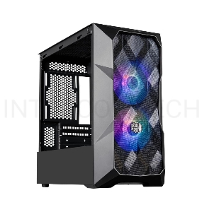 Корпус Cooler Master MasterCase TD300 Mesh, USB3.0x2, 2x120ARGBFans, Black, mATX, w/o PSU
