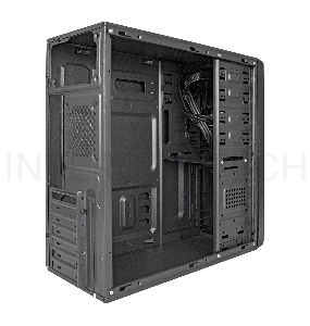 Корпус Miditower ExeGate EX287145RUS XP-402U2-600W-12 (ATX, БП XP600 с вент. 12см, 1*USB+2*USB3.0, аудио, черный)