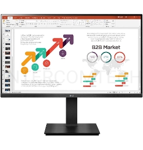 Монитор 27'' LG 1920х1080(FHD) IPS, nonGLARE, Нет, 60 Гц, 250cd/m2, H178°/V178°, 1000:1, 16,7 миллионов цветов, 5ms, VGA, HDMI, DP, Height adj, Pivot, Tilt, Swivel, 2Y, Black