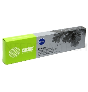 Картридж ленточный Cactus CS-LQ800 черный для Epson LQ-300/5xx LX-300/300+/400 LX/FX-8xx 3200000 sig