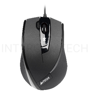 Мышь A4Tech N-600X-1 (черный) USB, 3+1 кл.-кн.,провод.мышь