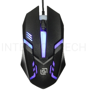 Мышь Oklick 396M INSOMNIA черный оптическая (1000dpi) USB (3but)