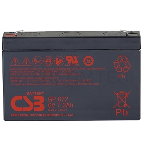 Батарея CSB GP 672 (6V 7.2Ah)