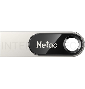 Флеш Диск Netac U278 64Gb <NT03U278N-064G-20PN>, USB2.0, металлическая матовая