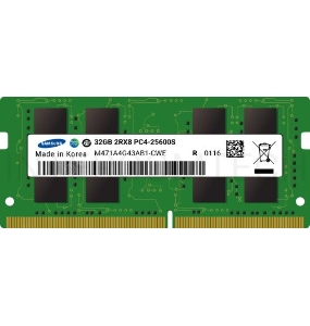 Модуль памяти Samsung DDR4   32GB SO-DIMM (PC4-25600)  3200MHz   1.2V (M471A4G43AB1-CWED0)