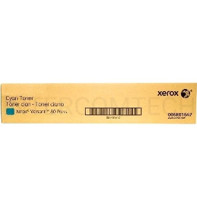Тонер-картридж 006R01647 синий для Xerox Versant 80/180