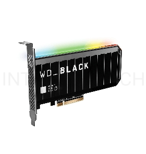 Накопитель SSD Western Digital WD_BLACK AN1500 WDS200T1X0L 2ТБ SSD NVMe Add-In Card PCIe Gen3 RGB подсветка