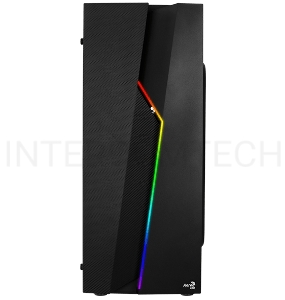 Корпус Aerocool Bolt A-BK-v1 черный без БП ATX 1x120mm 2xUSB2.0 1xUSB3.0 audio bott PSU