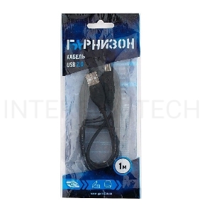 Кабель Гарнизон Кабель USB 2.0, AM/BM, 1м, пакет (GCC-USB2-AMBM-1M)