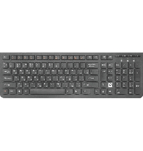 Беспроводная клавиатура DEFENDER ULTRAMATE SM-535 RU BLACK 45535 DEFENDER