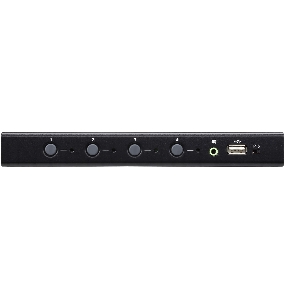 4-портовый USB КМ-переключатель с функцией Boundless Switching (кабели включены) 4-Port USB Boundless KM Switch